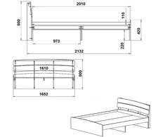 Lova KOMPANIT "MODERN-160"