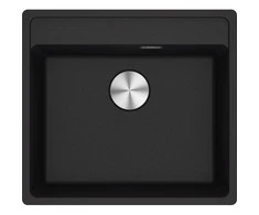 Granitinė plautuvė Franke Maris, MRG 610-52 A, Onyx, ekscentrinis ventilis