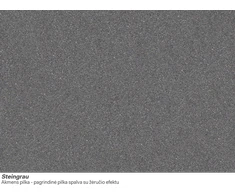 Granitinė plautuvė Franke Ronda, ROG 610-41, užkemšamas ventilis, Steingrau