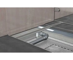 Dušo latako korpusas Aco ShowerDrain C, 65 mm su horizontaliu flanšu, 985 mm