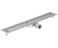 Dušo latako korpusas Aco ShowerDrain C, 65 mm su horizontaliu flanšu, 985 mm