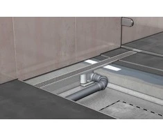 Dušo latako korpusas Aco ShowerDrain C, 65 mm su horizontaliu flanšu, 785 mm
