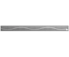 Grotelės dušo latakui ACO ShowerDrain C, Wave, 885 mm