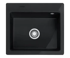 Keraminė plautuvė Franke Mythos, MTK 610-58, Onyx, 2 išgręžtos skylės