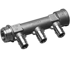 Vandentiekio kolektorius Uponor QE, 3/4'' VSxIS, 16-3 atšakos