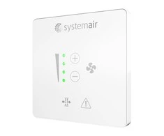 Rekuperatoriaus valdiklis Systemair Save, Light baltas