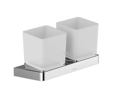 Laikiklis Ravak 10°, TD 220 su dviem stiklinėm, chromuotas