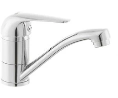Plautuvės maišytuvas S-Line Pro, SL287, vidutiniu čiaupu