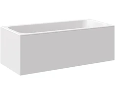 MDF apdailos plokštė voniai Ravak, šoninė, 75 L balta