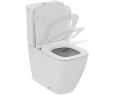 Ideal_Standa Pastatomas WC Ideal Standard, i.life S RimsLS+ su bakeliu ir lėtai nusileidžiančiu Slim dangčiu