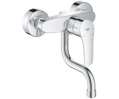 Plautuvės maišytuvas GROHE EUROSMART, sieninis, chromo sp.