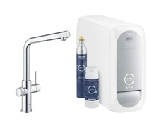Blue Plautuvės maišytuvas Grohe Mėlyna Home, su vandens filtravimu, chromas