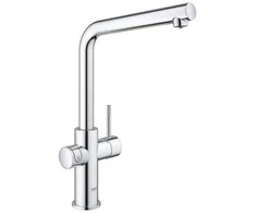 Blue Plautuvės maišytuvas Grohe Mėlyna Home, su vandens filtravimu, chromas