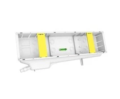 Potinkinė dėžutė kondicionieriaus vidiniam blokui Tecnosystemi, Elisyum Hydronic Elite su drenažu 528x140x67