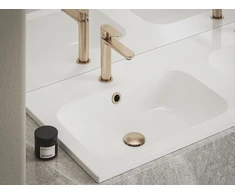 Praustuvo sifono vožtuvas Ravak Click-Clack, Rose Gold Brushed