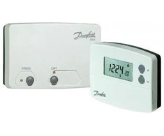 Programuojamas patalpos termostatas Danfoss, TP5001RF+RX1-S belaidis