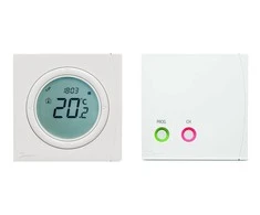 Programuojamas patalpos termostatas Danfoss, TP5001RF+RX1-S belaidis