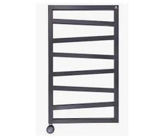 Rankšluosčių džiovintuvas ZIGZAG 835x500 su tenu 300W ir valdikliu KTX-3, juodos sp. užpildytas