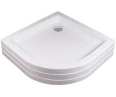 Ravak Dušo padėklas Ronda-90 PU-R baltas
