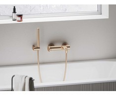 Sieninis vonios maišytuvas Ravak Eleganta, EL 022.60RGB Rose Gold Brushed