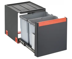 Šiukšliadėžė FRANKE, Cube 40, automatinis atidarymas, 2x14l.