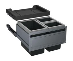 Šiukšliadėžė FRANKE, FX 60, 26L + 2x11 L