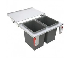 Šiukšliadėžė FRANKE, Sorter Garbo, 60-2, 18l.+18l.