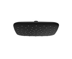 Stacionari dušo galva Ravak ABS, 983.20 kvadratine juoda, 250 mm