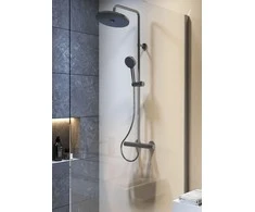 Stacionari dušo sistema Ideal Standard Ceratherm T25+, su Ø260 galva ir rankiniu dušu, chrom