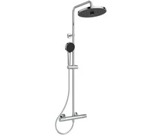 Stacionari dušo sistema Ideal Standard Ceratherm T25+, su Ø260 galva ir rankiniu dušu, chrom