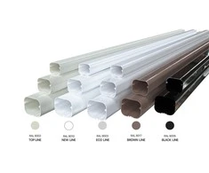 Standus kanalas kondicionieriaus vamzdžiams Tecnosystemi, Excellens T, Brown-Line T72-EXC 2000x72x64 rudas