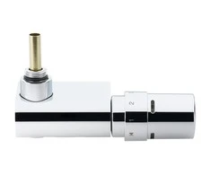 Termostatinis elementas Danfoss VHX, RTX Mono kampinis, chromuotas