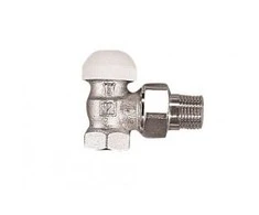 Termostatinis ventilis HERZ TS-90, M28, 1/4" vid, kvs 1.00 m3/h, kampinis