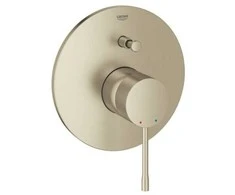 Virštinkinė dalis vonios-dušo maišytuvui Grohe, Essence, Brushed nickel su perjungėju