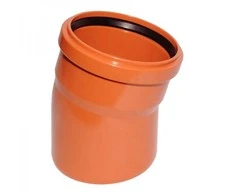 Lauko kanalizacijos alkūnė Wavin, d , 110, 15*
