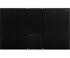 WC klavišas Viega Prevista, Visign For Style 24, ryškiai juoda