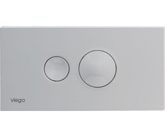 WC klavišas Viega EcoPlus, Visign For Style 10 plastikas/baltas