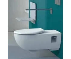WC pakabinamas Geberit (žmonėms su spec. poreikiais), SELNOVA su dangčiu COMFORT
