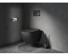 WC popieriaus laikiklis Ravak Chrome II, CR II 400.20BLM matinės juodos spalvos