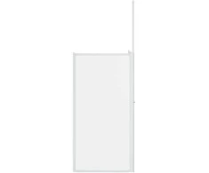 Vonios ekranas Matinis 120 x 70 x 137 cm Aliuminis