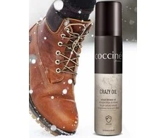 Apsauginis aliejus riebiai odai skirtai sportinei, kalnų ir žieminei avalynei – Coccine Crazy Oil, 75 ml
