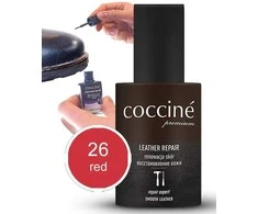Atkuriamieji raudoni lygios odos dažai – Coccine Leather Repair, red, 10 ml