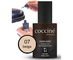 Atkuriamieji smėlio spalvos (beige) natūralios odos dažai – Coccine Leather Repair, beige, 10 ml