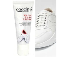 Balinamasis kremas kasdienei baltų odinių sportinių batelių priežiūrai – Coccine Sneakers Shoe Creme, 75 ml