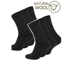 Norvegiškos vilnonės vyriškos kojinės VCA Textil, 6 poros
