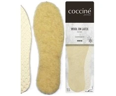 Patogūs žieminiai vidpadžiai iš vilnos ir latekso – Coccine Wool on Latex, 1 pora