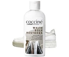 Priemonė pageltusiam sportinių batų padui atnaujinti – Coccine Sneakers Baltas Sole Restorer, 150 ml