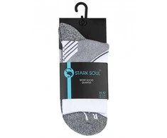 Unisex sportinės kojinės Stark Soul, baltos, 4 poros