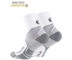 Unisex sportinės kojinės Stark Soul, baltos, 2 poros