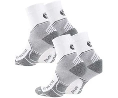 Unisex sportinės kojinės Stark Soul, baltos, 4 poros